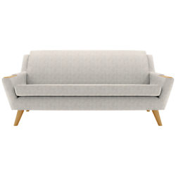 G Plan Vintage The Fifty Five Large 3 Seater Sofa Marl Cream